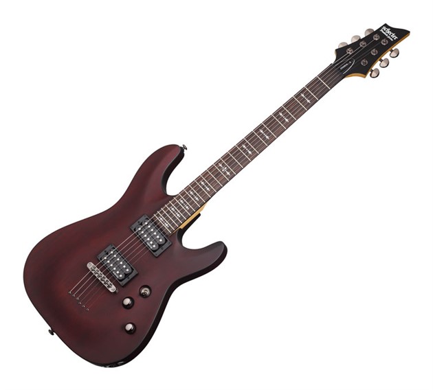 Schecter OMEN 6 Walnut Satin