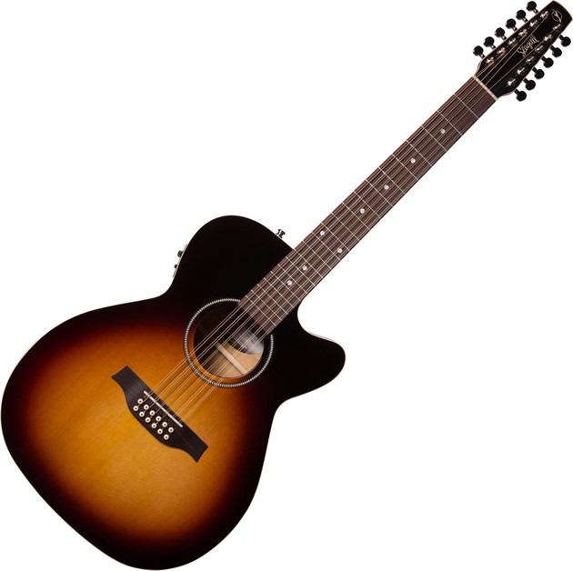 Seagull S12 Spruce Sunburst Gloss Top Presys II