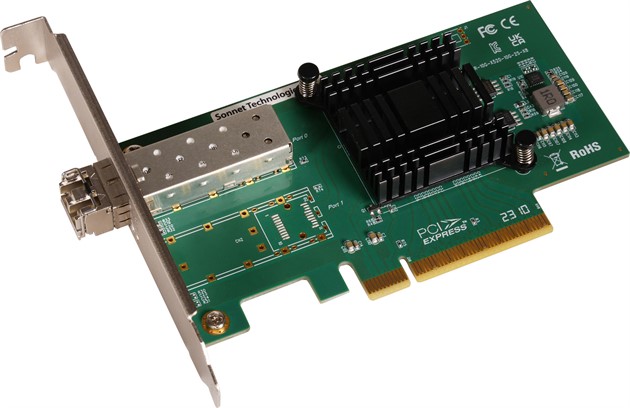 Sonnet Solo10G SFP+ V2 PCIe Card