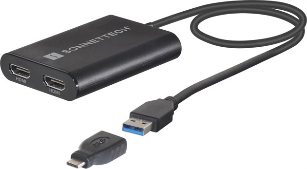 Sonnet DisplayLink Dual HDMI Adapter