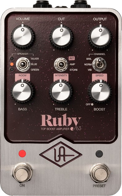 Universal Audio Ruby 63 Top Boost Amplifier