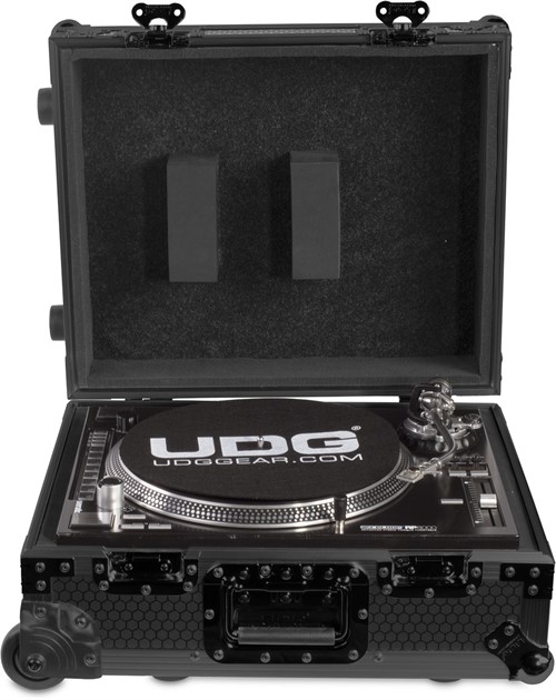 UDG Ultimate Flightcase Multi Format Turntable Black MK2 Plus