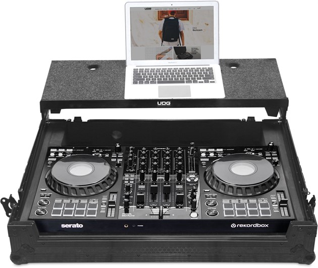 UDG Ultimate Flightcase Pioneer DDJ-FLX10 Black Plus (L&W)