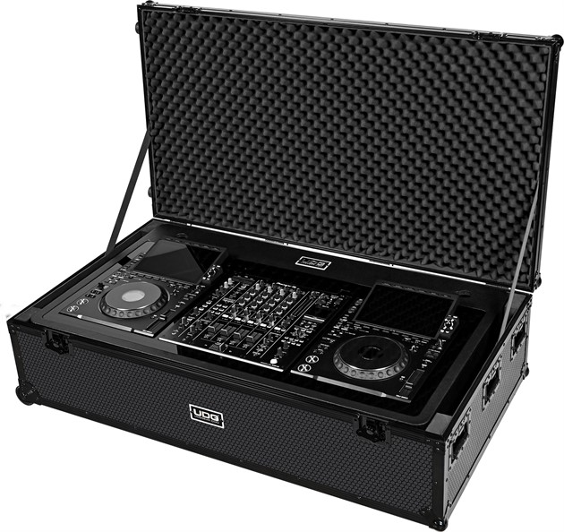 UDG Ultimate DJ Podium Workstation Flightcase Black