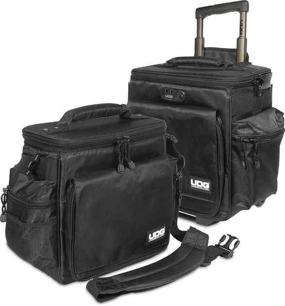 UDG Ultimate SlingBag Trolley Set DeLuxe Black MKII