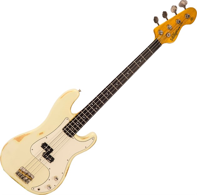 V4 Bass Icon- Vintage White