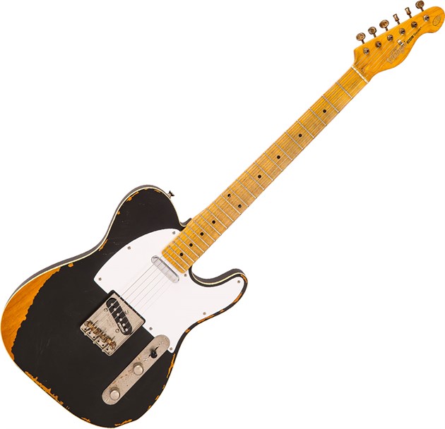 V59 Icon - Distressed Black