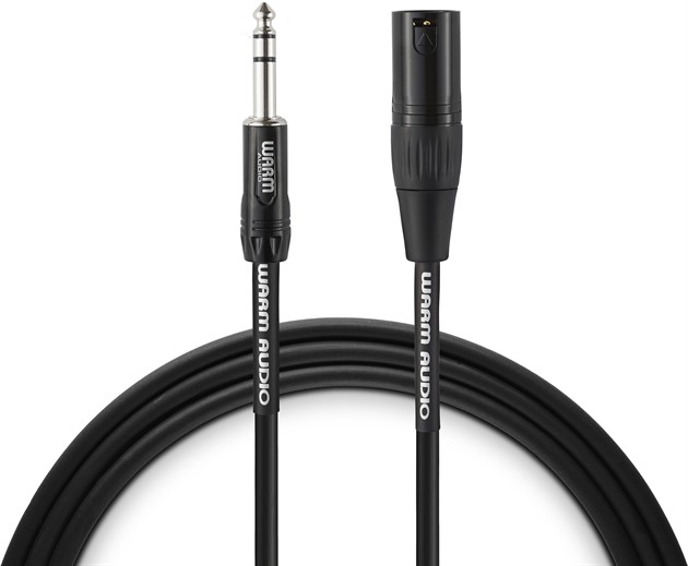 Warm Audio Audio Cable Pro Series XLRM-TRS 1,8m