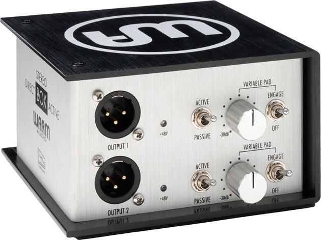 Warm Audio WA-DI-A2 Active Stereo DI Box