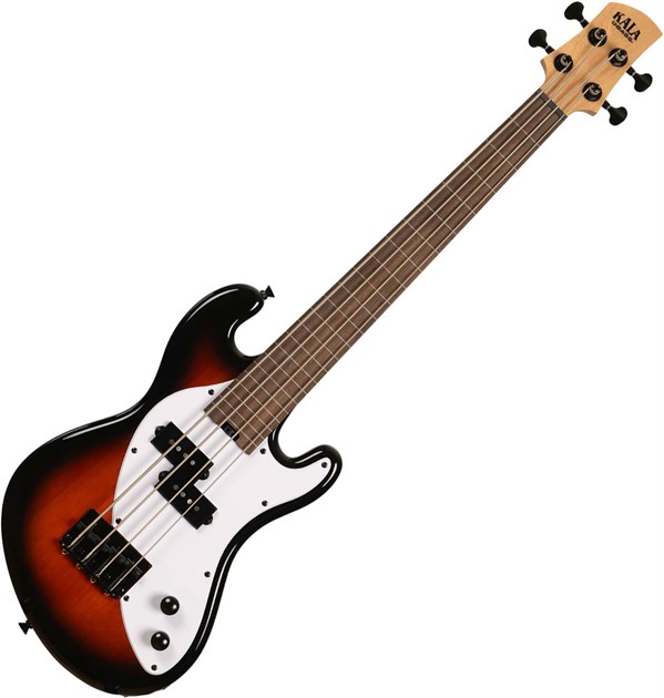 Kala Solid Body 4-String Sunburst Fretless U-BASS