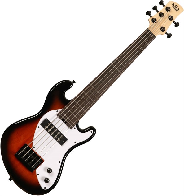 Kala Solid Body 5-String Sunburst Fretless U-BASS