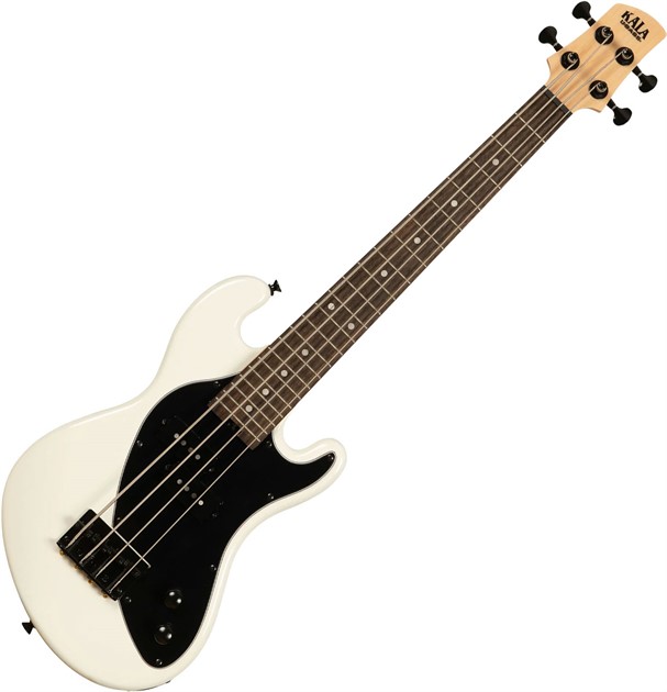 Kala Solid Body 4-String Sweet Cream Fretted U-BASS