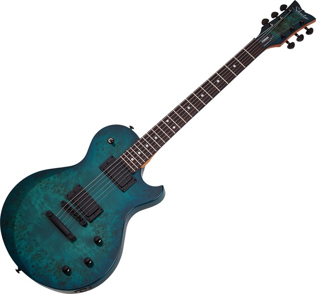 Schecter Solo-II Standard Ocean Blue Burst OBB