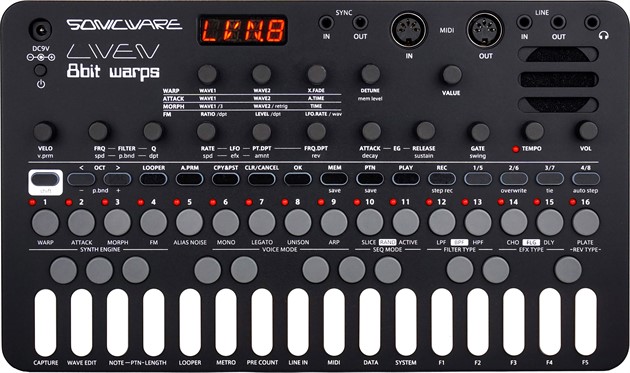 Sonicware LIVEN 8bit warps