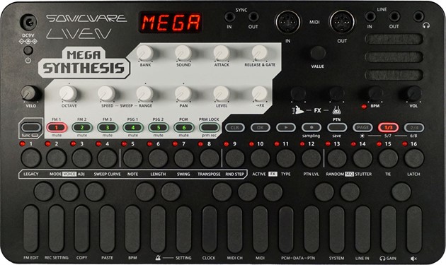 Sonicware LIVEN Mega Synthesis