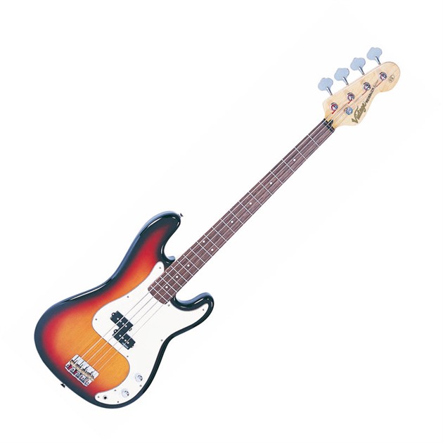 VINTAGE BASS GUITAR, SUNBURST